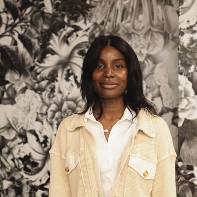 1-800-FLOWERS.COM Inc intern, MaryAnn, at the corporate office in Jericho, NY