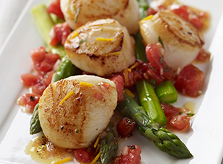 Wild Alaskan Sea Scallops