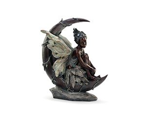 Fairy on Crescent Moon