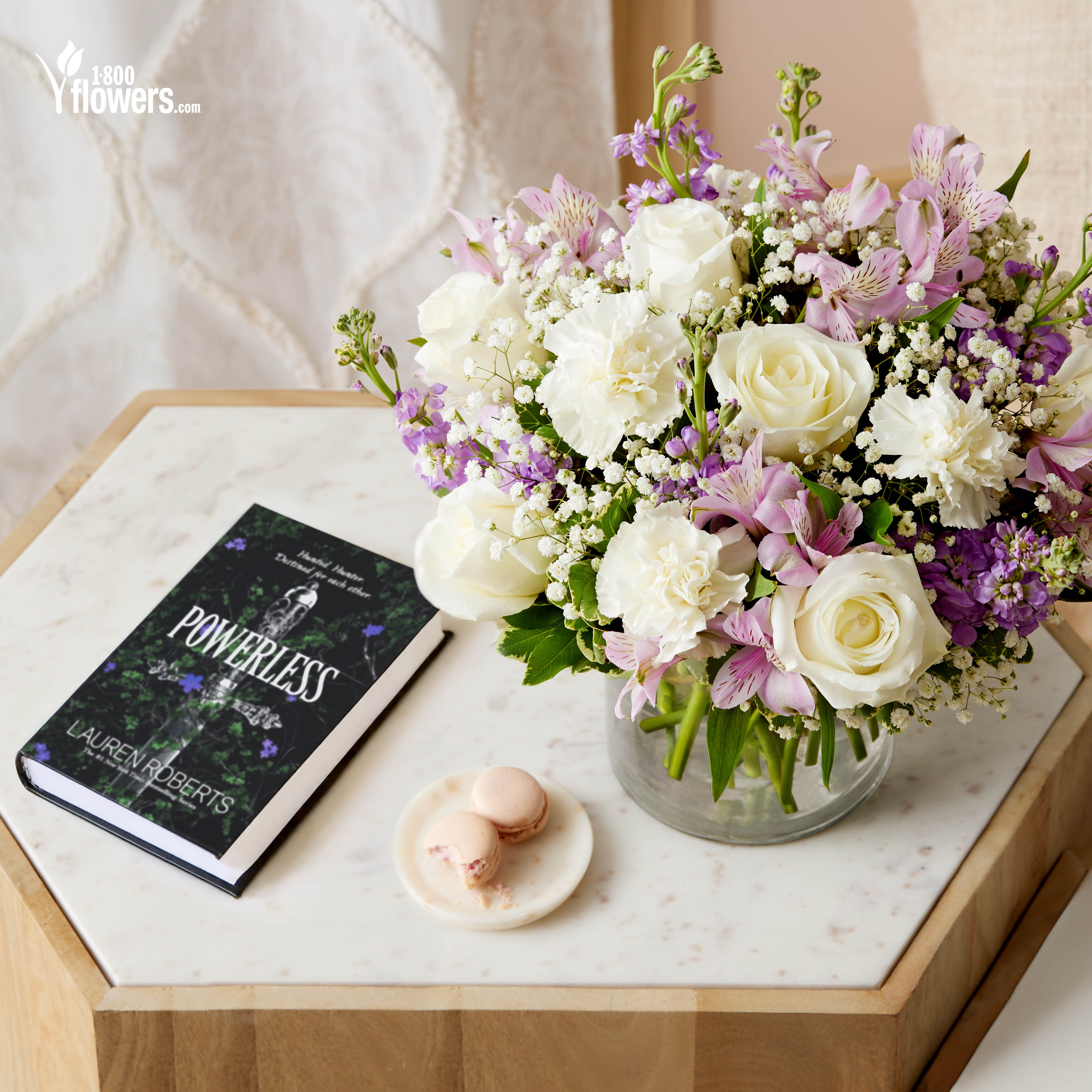 When #BookTok Royalty Meets Floral Fantasy: Lauren Roberts & 1-800-Flowers.com® Create Magic IRL