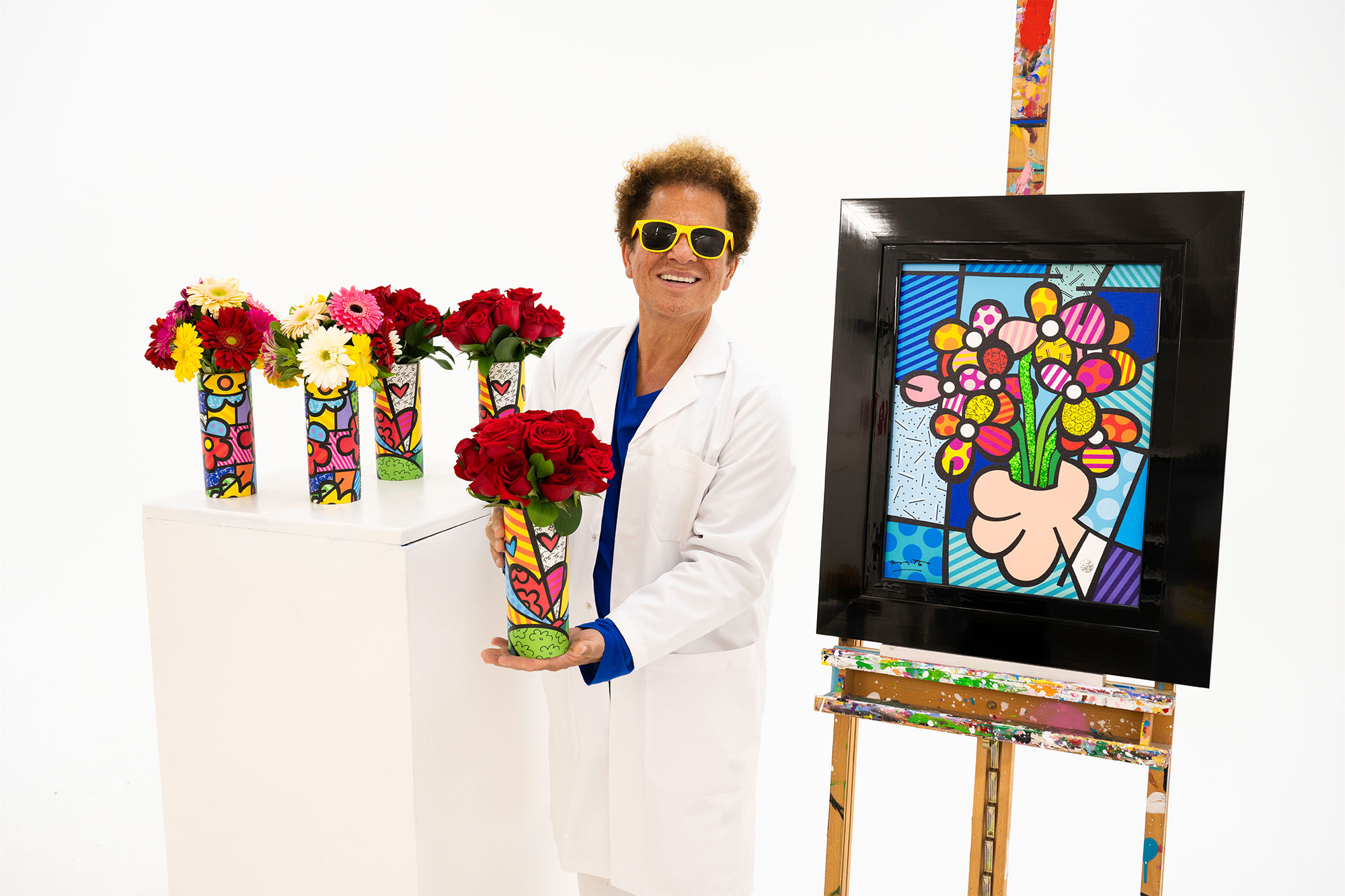 1-800-Flowers.com® Teams Up with World-Renowned Artist Romero Britto for 